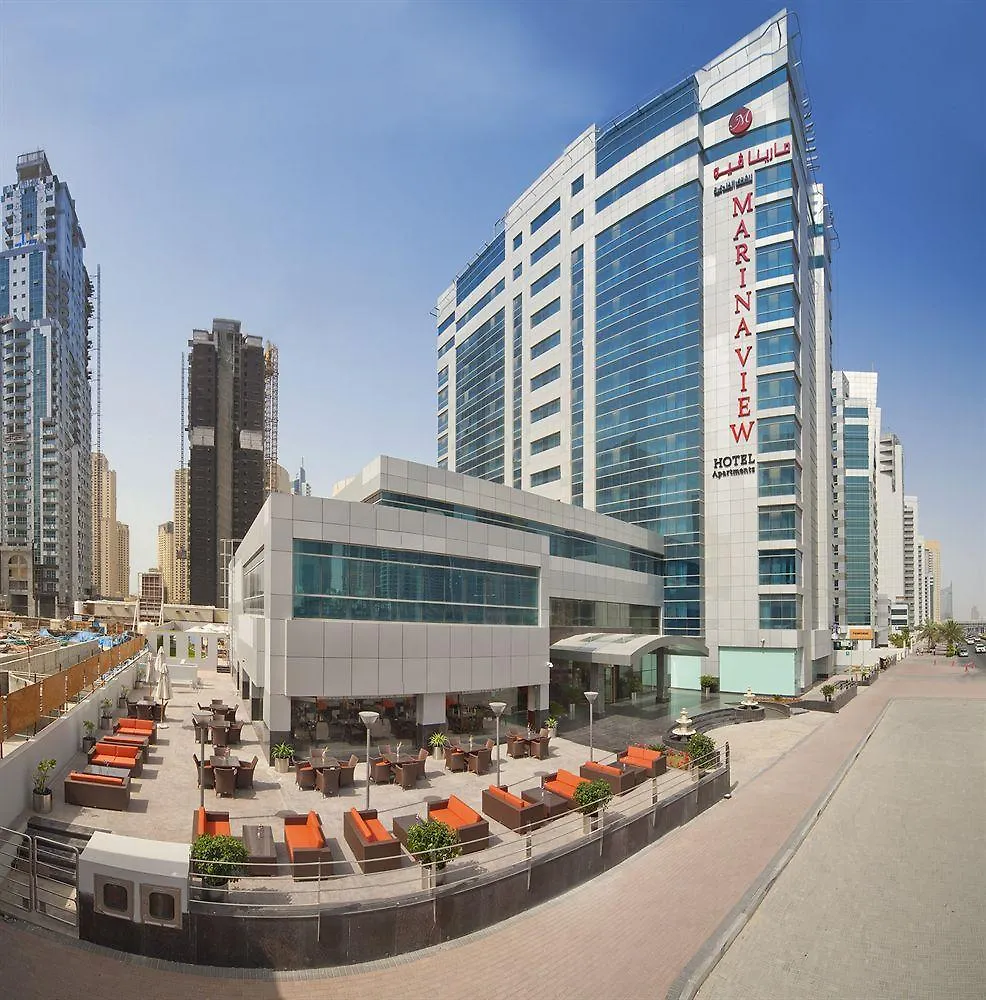 Marina View Deluxe Hotel Apartment Dubai Förenade Arabemiraten